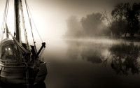 Morning Mist at the Canal